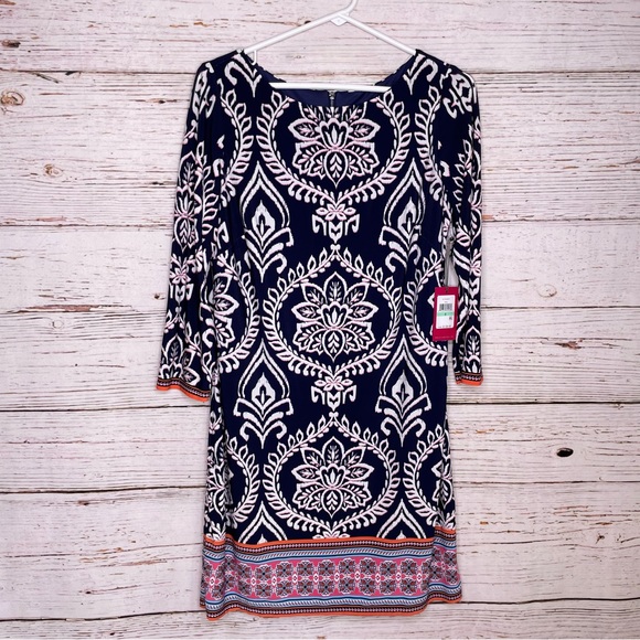 Vince Camuto long sleeve dress NWT - Picture 2 of 8